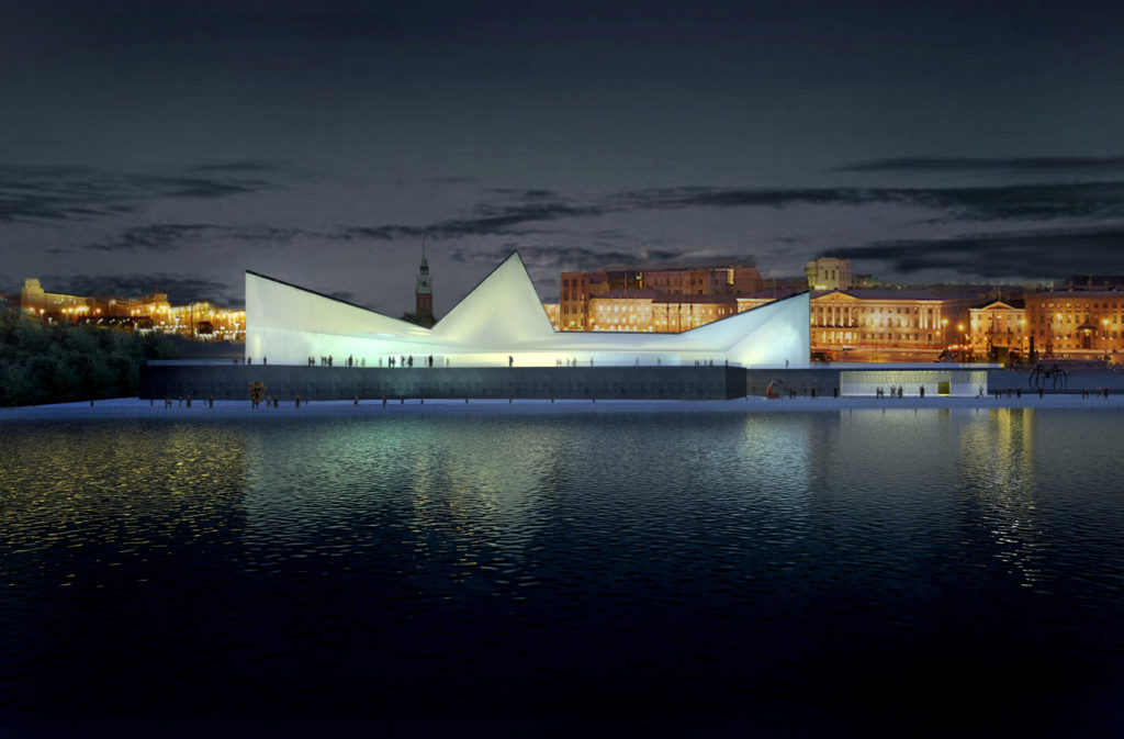Cuando empezamos a pensar en cómo debería ser el nuevo Museo Guggenheim de Helsinki después de mucha discusión nos dimos cuenta de que sobre todo en esta etapa debería ser un edificio para la gente.